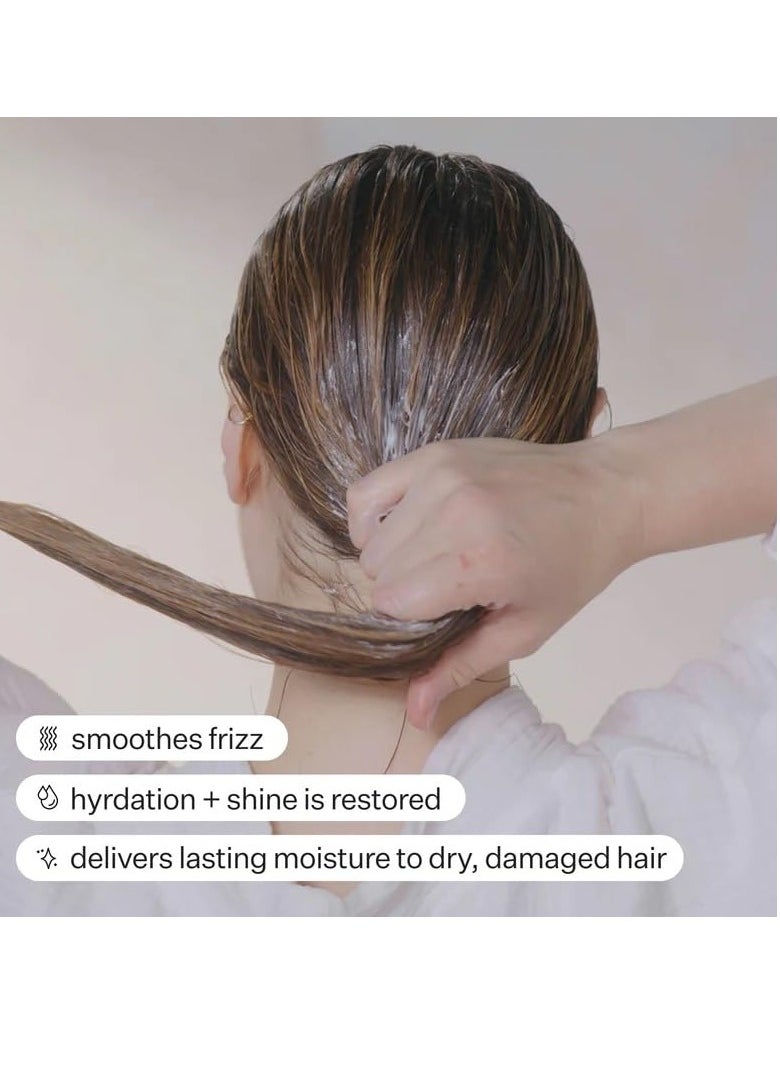 Act+Acre Restorative Conditioning Hair Mask - Cold Processed Hair Treatment for Hydrating Dry and Damaged Hair - Moisturizing Silicone Free Hair Masks (4 Fluid Ounces)