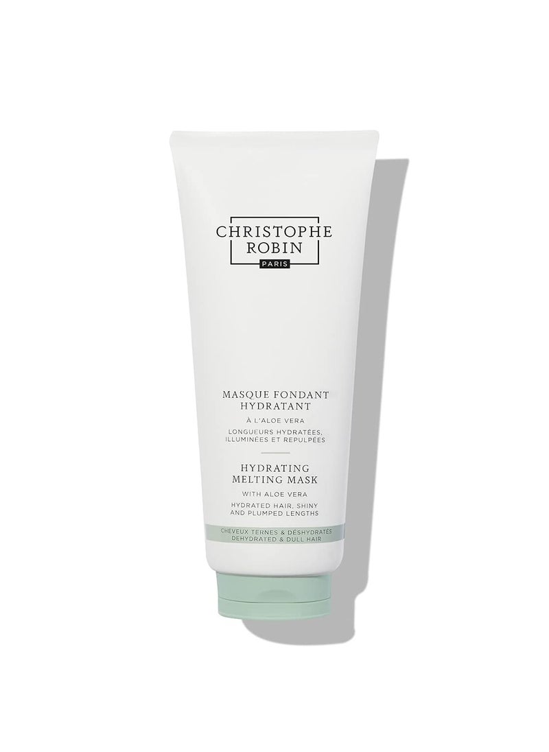 Christophe Robin Hydrating Melting Mask With Aloe Vera for Dry, Dull Hair - Lighweight- Travel Size 2.5 fl. Oz