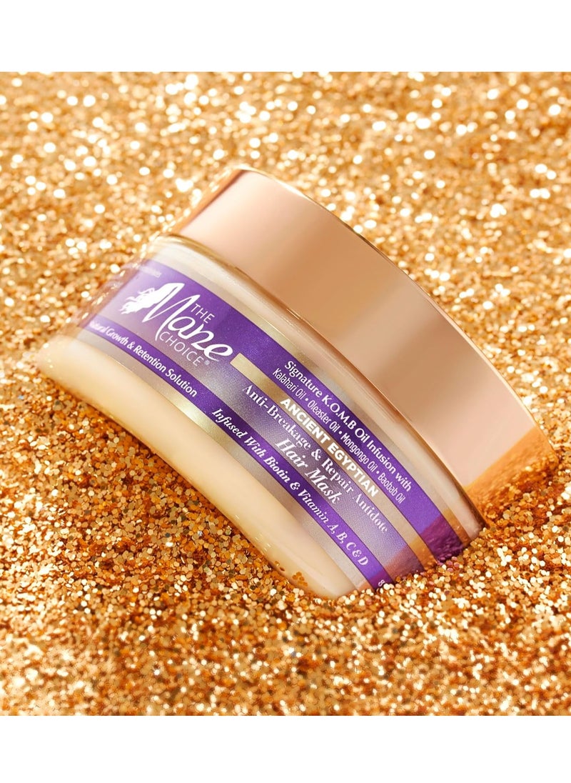 The Mane Choice Ancient Egyptian Anti-Breakage & Repair Antidote Hair Mask for Coily, Wavy & Curly Hair, 8 Ounce
