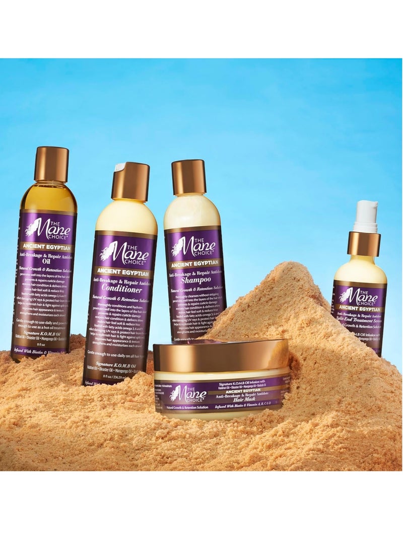 The Mane Choice Ancient Egyptian Anti-Breakage & Repair Antidote Hair Mask for Coily, Wavy & Curly Hair, 8 Ounce