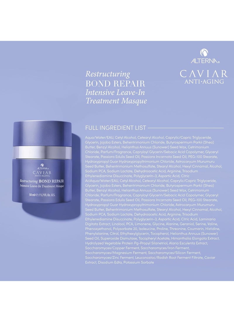 Caviar Anti-Aging Restructuring Bond Repair Intensive Leave-In Treatment Masque 1.7oz