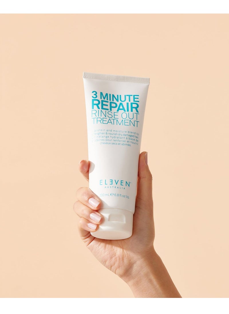 ELEVEN AUSTRALIA 3 Minute Repair Rinse Out Treatment Ideal For Dry Hair Damaged Hair