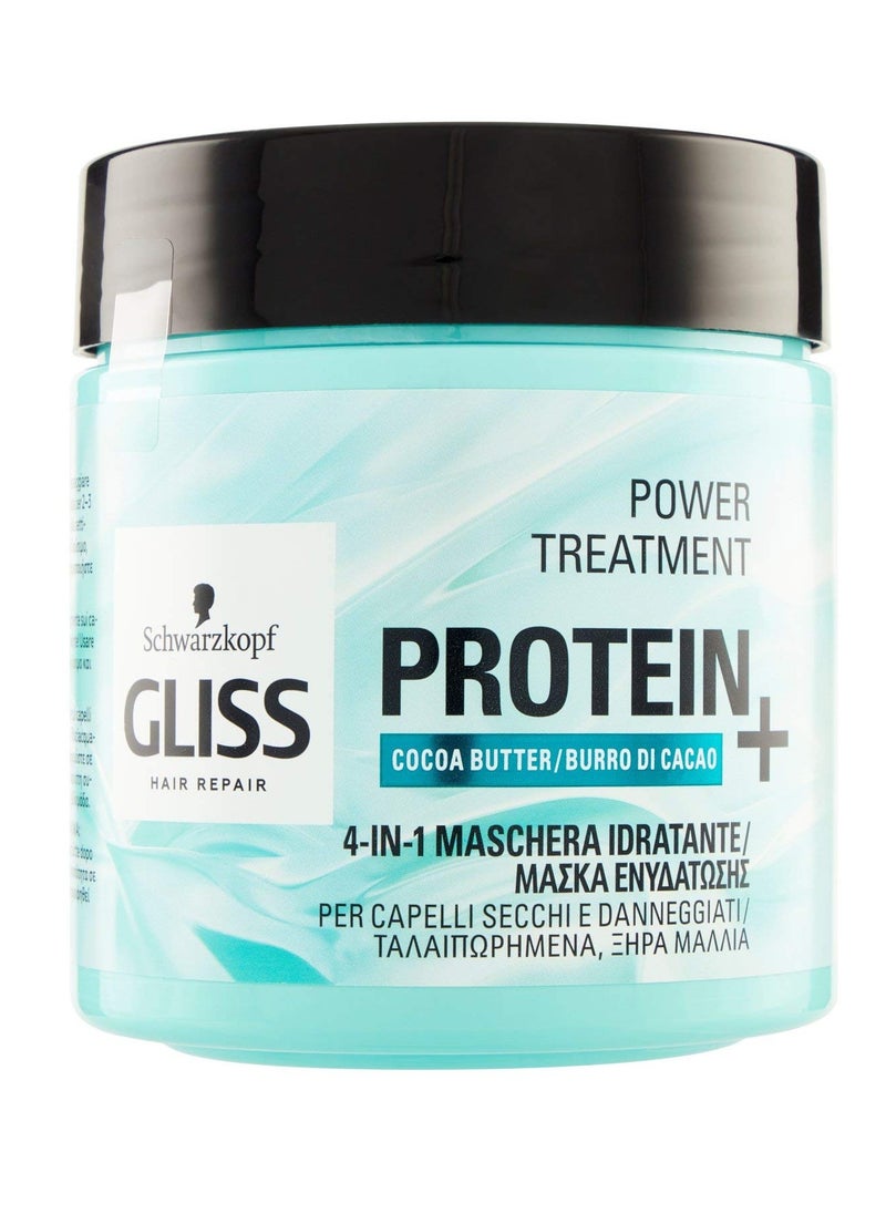 Schwarzkopf Gliss 4-in-1 Mask protein and cocoa butter, 400ml