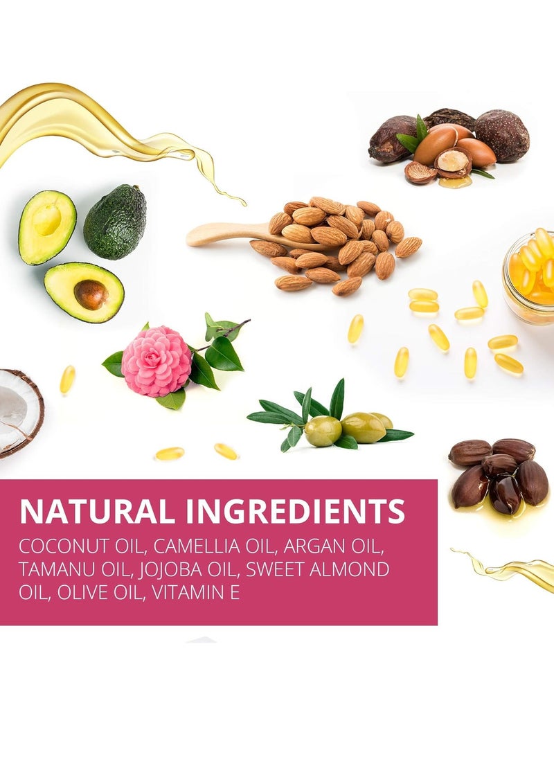 COCOSOLIS HAIR Oil Mask 3in1, Repairs Damaged Hair, Silky Soft and Radiant Hair, Stimulates Fast Hair Growth, Prevents Breaking, Split Ends and Tangles, Protects from Sun Damages