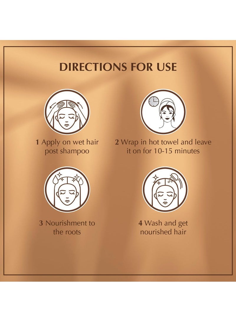 Vatika Naturals Hair Conditioning Mask - Deep Conditioning for Dry, Damaged Hair - Nourishing Hair Mask with Garlic Extracts - 1KG