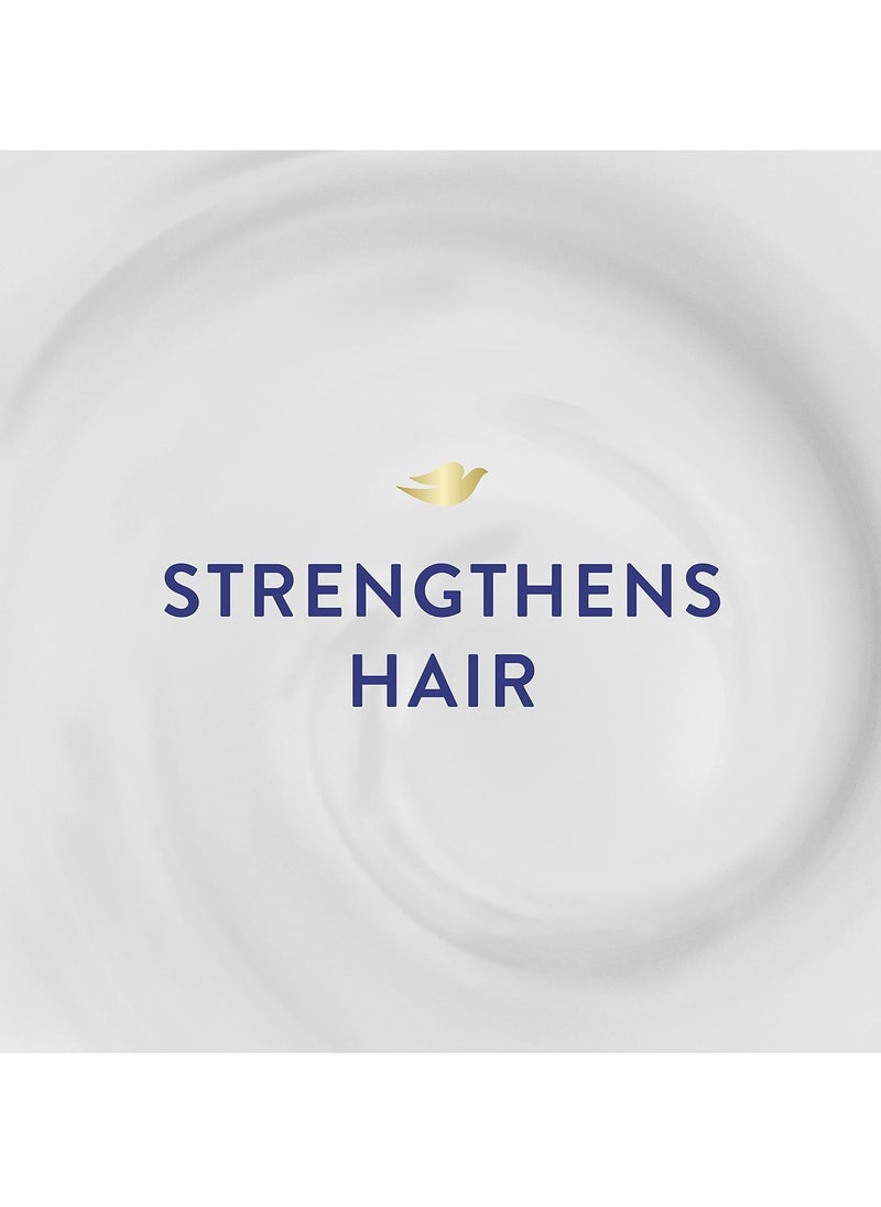 Dove Hair Mask - Strengthening Hair Mask for Damaged Hair and Hair Breakage, Minerals + White Clay, 4 oz, 4 Count