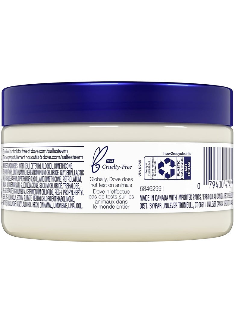 Dove Hair Mask - Strengthening Hair Mask for Damaged Hair and Hair Breakage, Minerals + White Clay, 4 oz, 4 Count