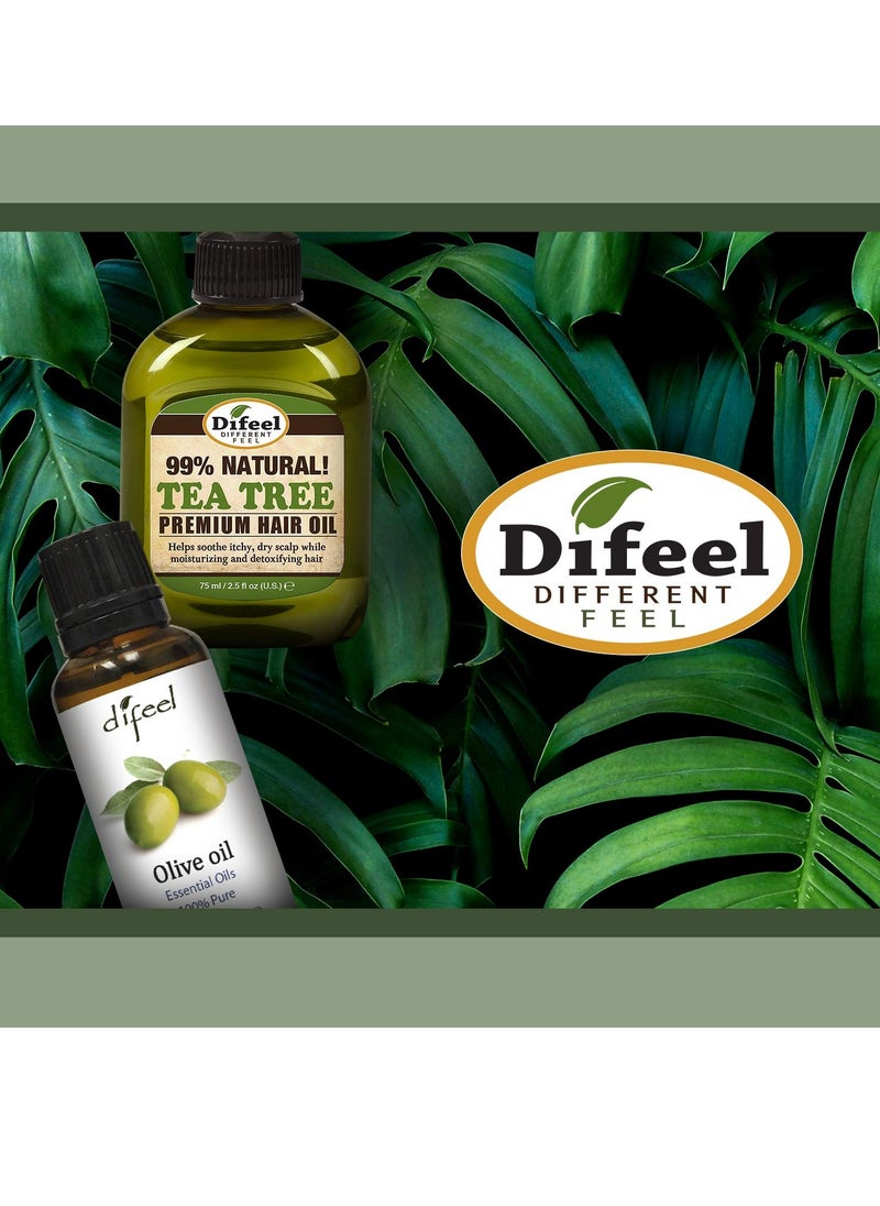 Difeel Premium Deep Conditioning Hair Mask - Coconut Oil 1.75 ounce (6-Pack)
