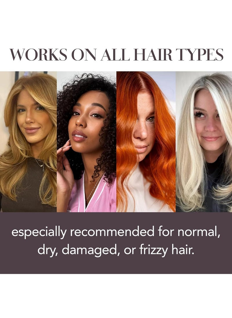 Saphira Leave On Hair Mask for All Hair Types - Detangles and Controls Frizz, Heat and Color Protectant, Sulfate-Free, Paraben-Free