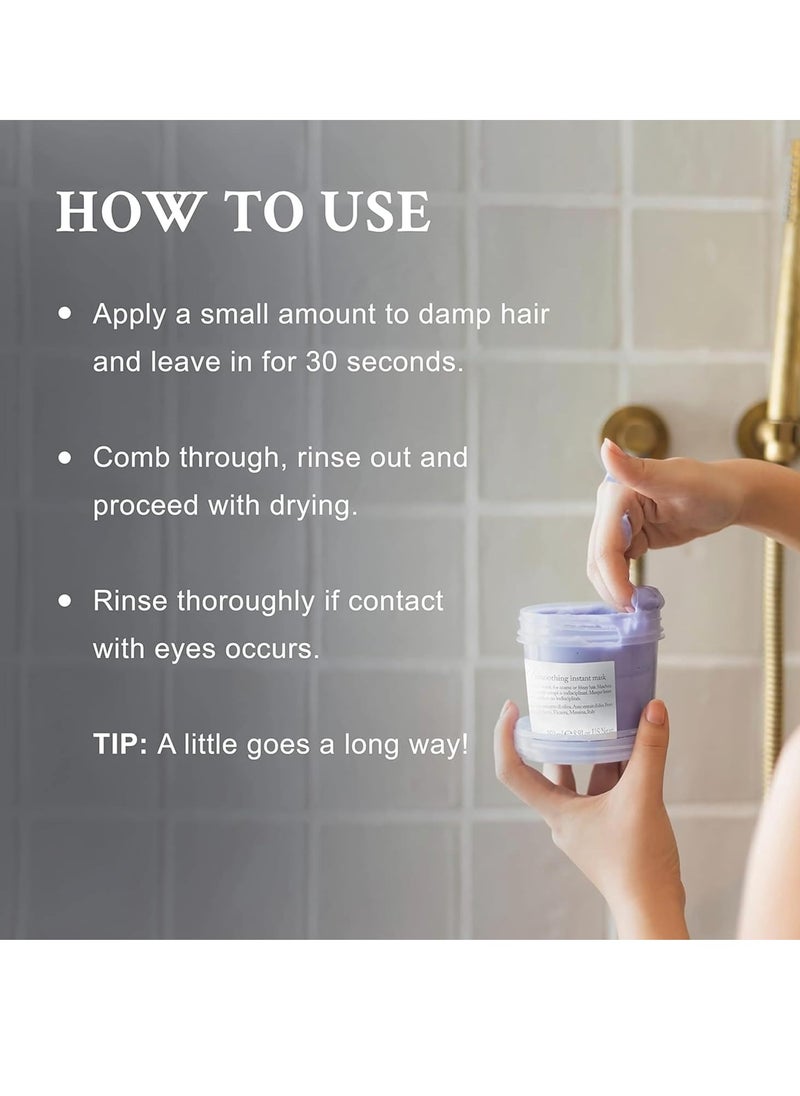 Vitamins Keratin Hair Mask Deep Conditioner - Biotin Protein with Castor Oil Conditioning Repair Treatment for Thick Dry Damaged or Color Treated Curly Wavy and Straight Coarse Hair