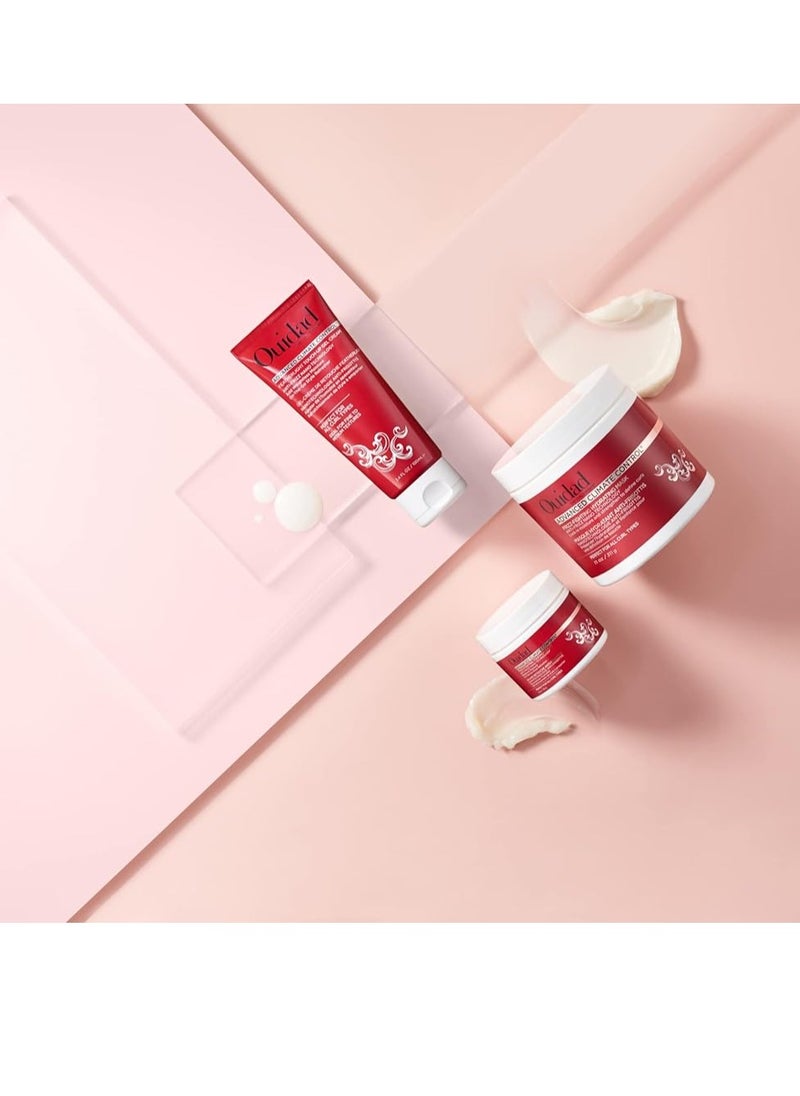 Ouidad Advanced Climate Control Hair Mask - 11 oz, Frizz Control Curly Hair Mask with Vitamin C & Castor Oil, Anti-Frizz Nano Technology, Helps Repair, Nourish and Hydrate Hair, For All Curl Types