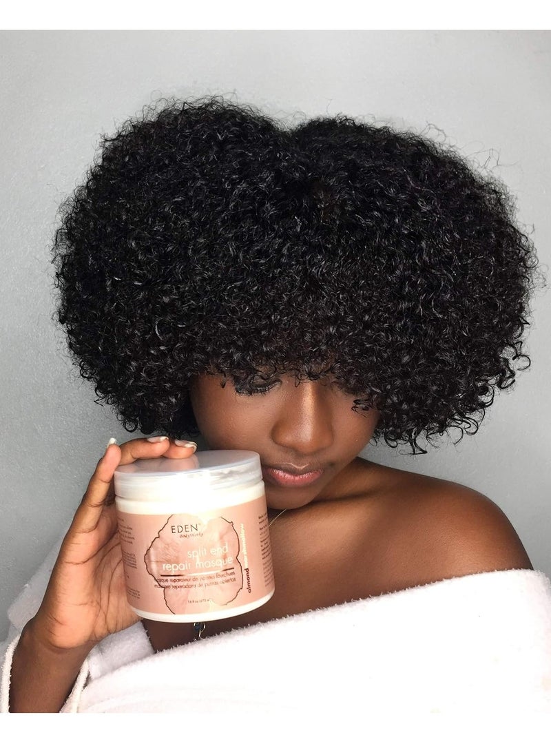 EDEN BodyWorks Almond Marshmallow Split End Repair Masque | 16 oz | Detangle, Strengthen, & Soften Hair