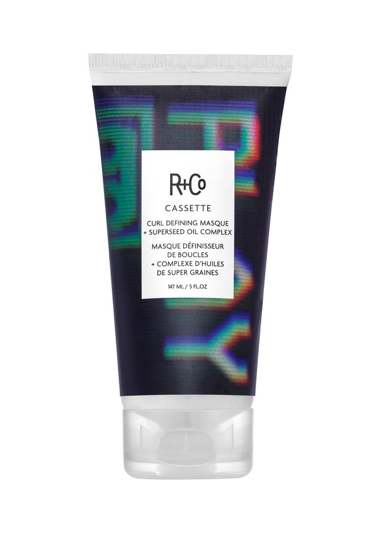 R+Co Cassette Curl Defining Masque | Defined Curls + Deep Hydration + Nourishing | Vegan + Cruelty-Free | 5 Oz