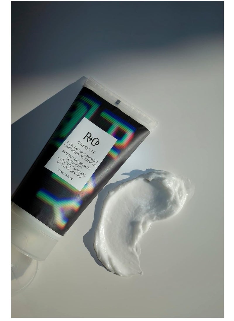 R+Co Cassette Curl Defining Masque | Defined Curls + Deep Hydration + Nourishing | Vegan + Cruelty-Free | 5 Oz