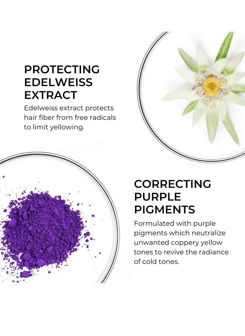 Phyto Purple Repairing Hair Mask for Blonde Highlighted Hair - Neutralizes Yellow Tones, Reduce Brassiness & Condition Dry, Damaged Hair|200ml
