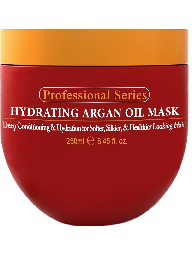 Arvazallia Hydrating Argan Oil and Fortifying Protein Hair Treatment Bundle - Revitalizing Combo for Dry or Damaged Hair