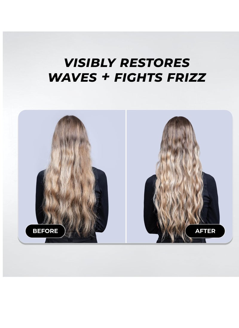 XMONDO Hair Wavetech Dual-Acting Wave Mask | Vegan Formula with Hyaluronic Acid and Shea Butter Provide Deep Protective Moisture and Combat Frizz, Waveflex Technology Nurtures Wave Patterns, 8 Fl Oz