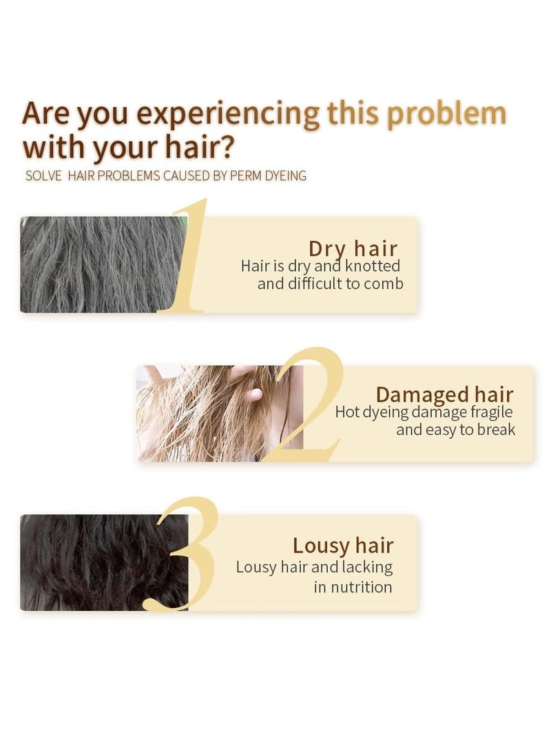 Argan Oil Hair Mask, Repair Split Ends Dry Damaged Hair, Moisturizing & Smoothing Hair Mask for Dry Damaged Hair of All Hair Types 16.90 oz 500 ml (29.90oz-850ml)