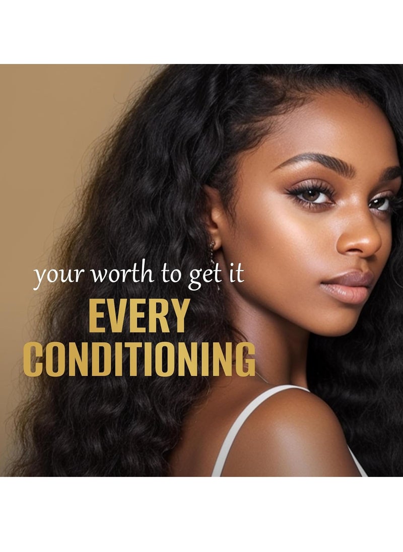 NUSPA NUSPA Marula Oil Moistrurizing Hair Mask,Deep Repairing Sulfate Free Conditioning Conditioner Tube for Dry Damaged Frizzy Hair,10.5OZ