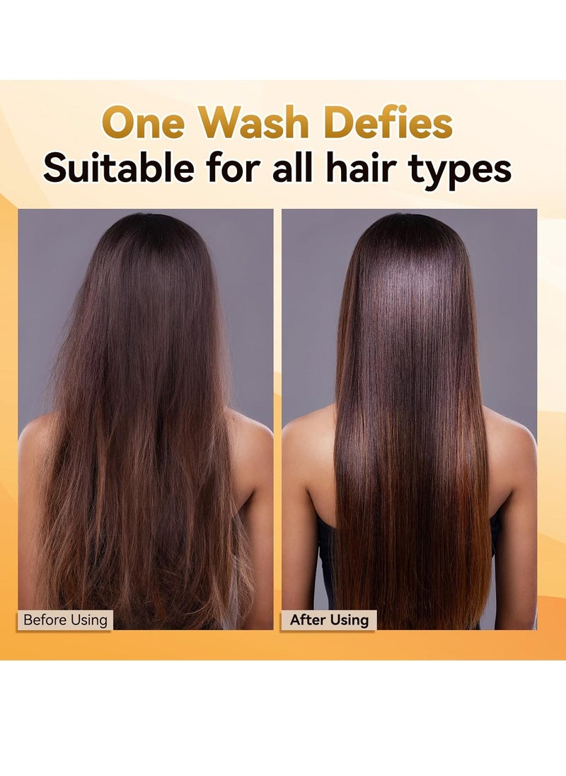 IIIMEIDU Hair Mask for Damaged Hair, Keratin Hair Mask Treatment for Dry Damaged Hair, Deep Repair Conditioning Hair Mask, Coconut Oil Hydrating Hair Mask, No Sulphates, No Parabens (16.9 Fl Oz)
