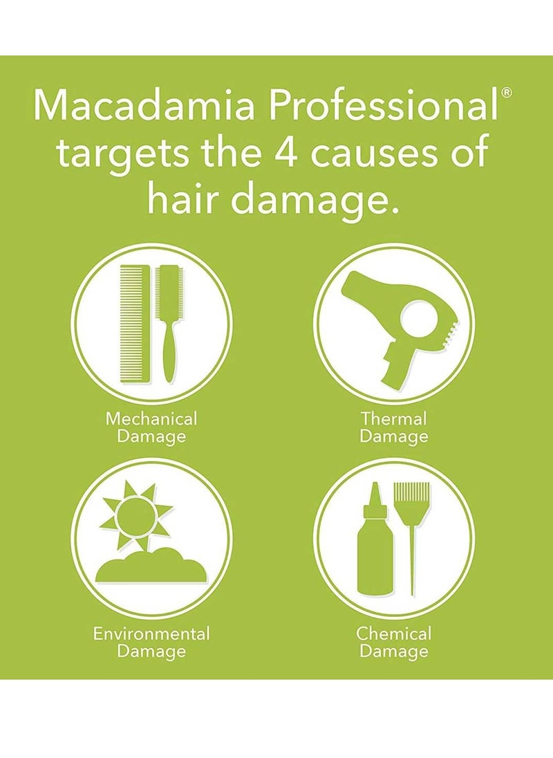 Macadamia Professional Hair Care Sulfate & Paraben Free Natural Organic Cruelty-Free Vegan Hair Products Ultra Rich Repair Hair Masque, 8oz