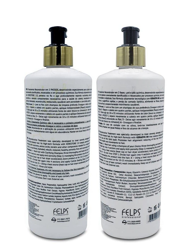 Felps Color RP Premium Treatment Hair Reconstruction 2x500ml/2x16.9fl.oz