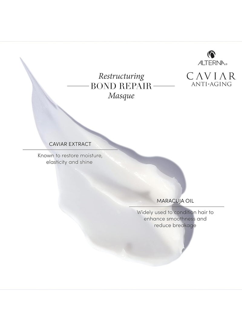 Alterna Haircare Caviar Anti-Aging Restructuring Bond Repair Masque, 2 Count