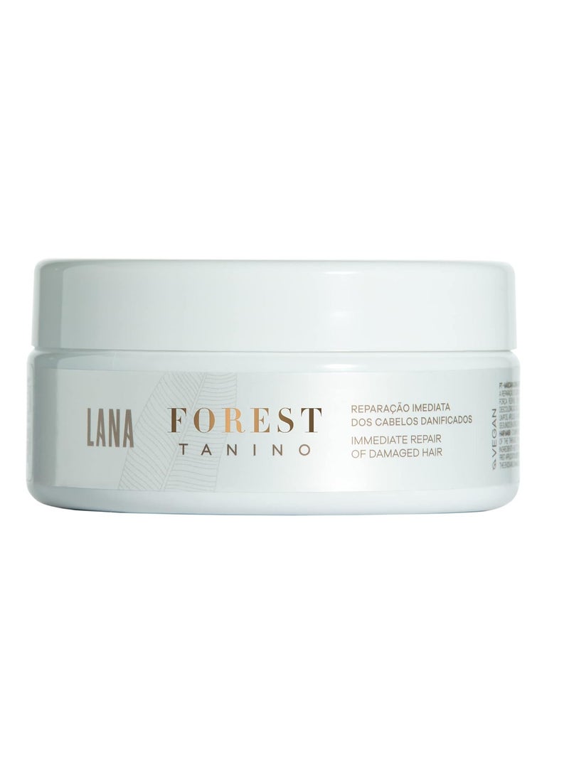 Lana Brasiles | Forest Tanino Repair Mask | Immediate Repair Of Damaged Hair | (200 gr / 7.05 oz.)