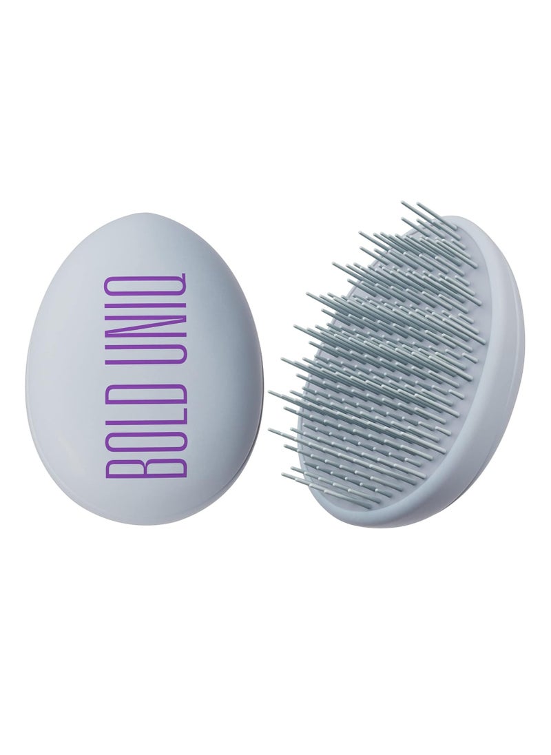 BOLD UNIQ Purple Hair Mask For Blond & BoldPlex 3 Bond Restore Treatment & Detangle Hair Brush For Wet & Dry Hair