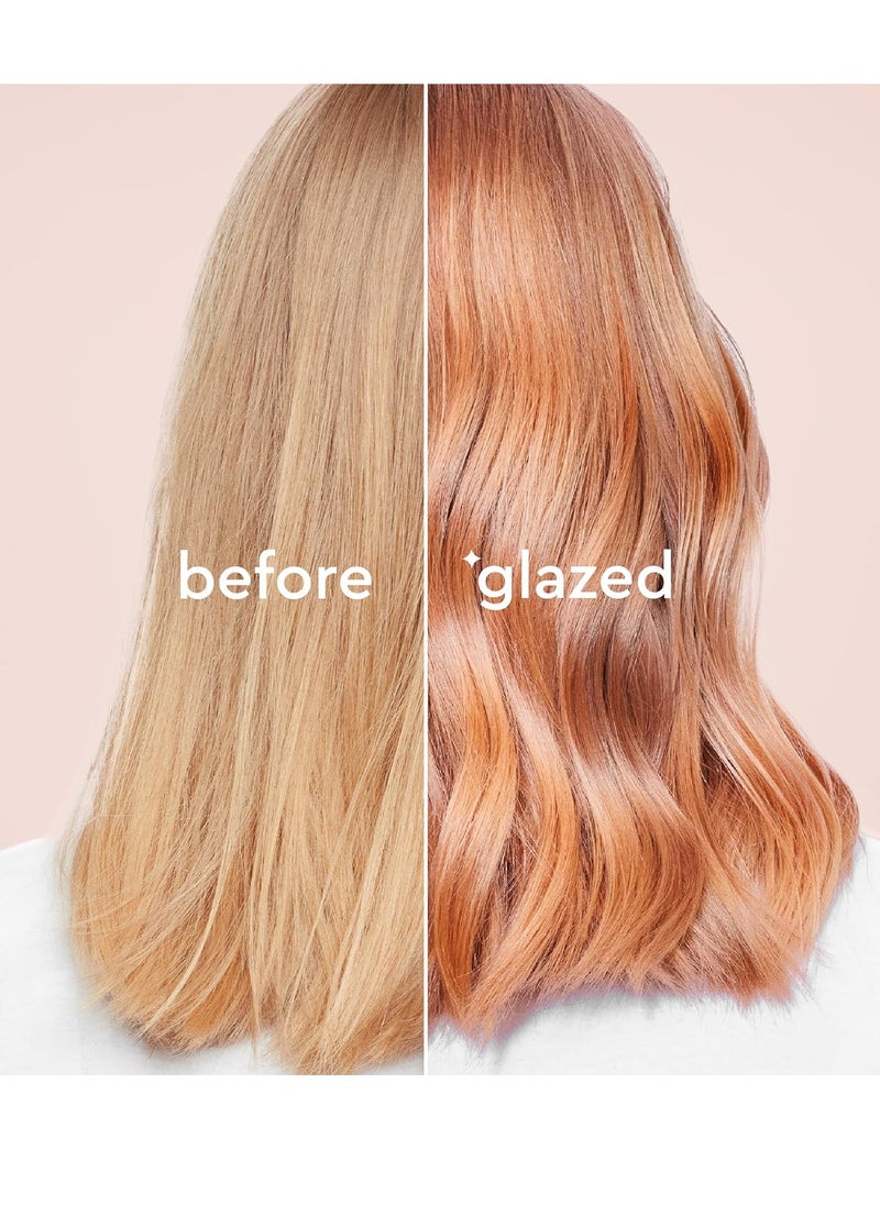 Glaze Copper crush Super Color Conditioning Gloss 6.4fl.oz & GlaziPlex Super Bond Repair Hair Treatment, 120ml. 4-in-1 Deep Conditioning Hair Mask