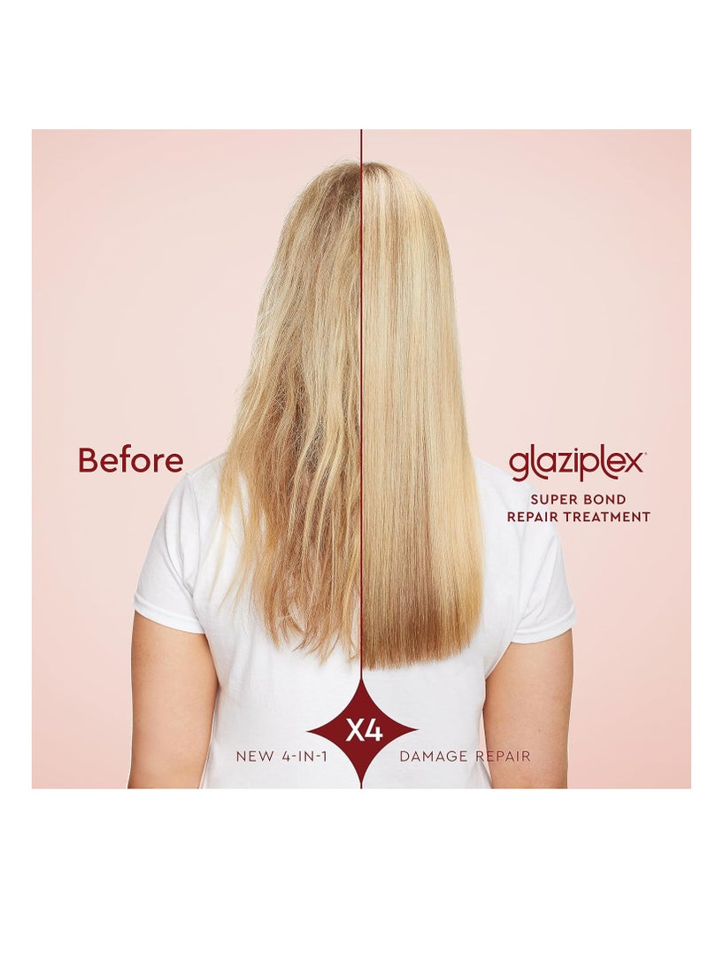 Glaze Copper crush Super Color Conditioning Gloss 6.4fl.oz & GlaziPlex Super Bond Repair Hair Treatment, 120ml. 4-in-1 Deep Conditioning Hair Mask