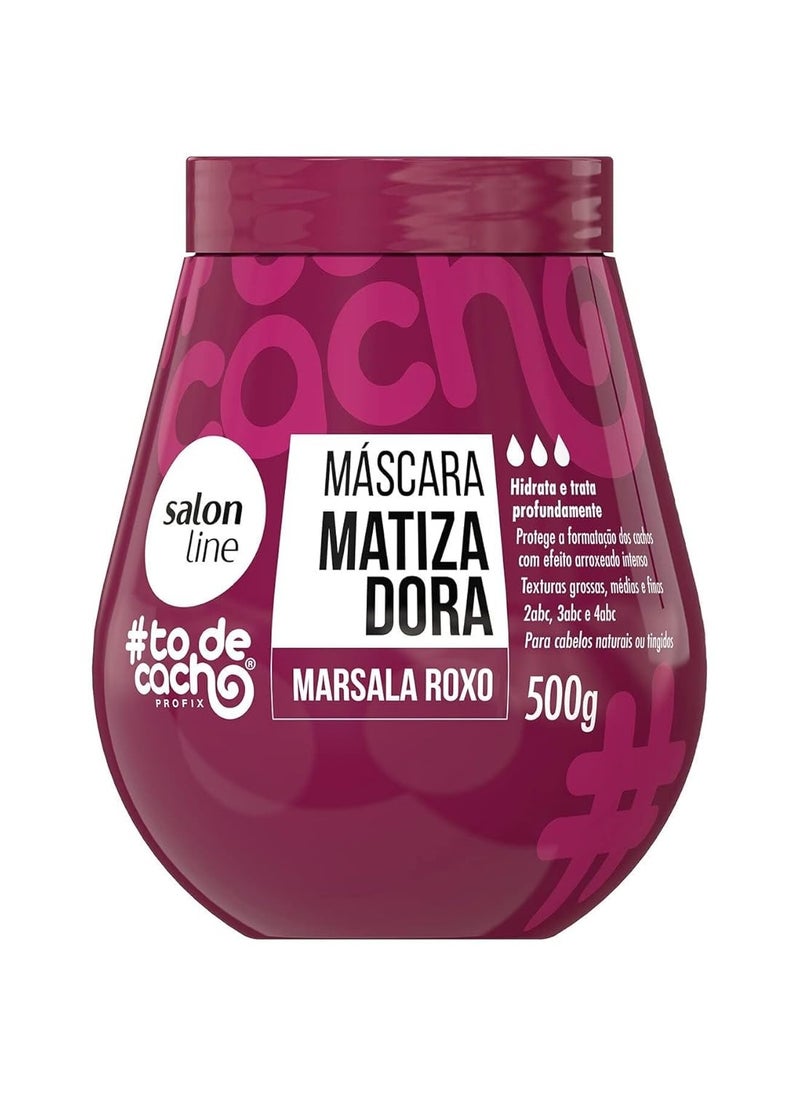 Todecacho Marsala, Salon Line, 500 G,Multicolor