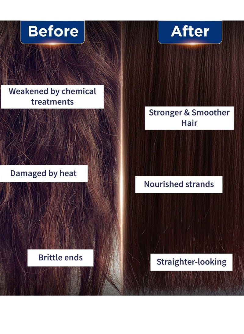 StBotanica Pro Keratin & Argan Oil Hair Mask, Intensive Conditioning For Dry, Damaged, Color Treated Hair, Natural, 200 ml