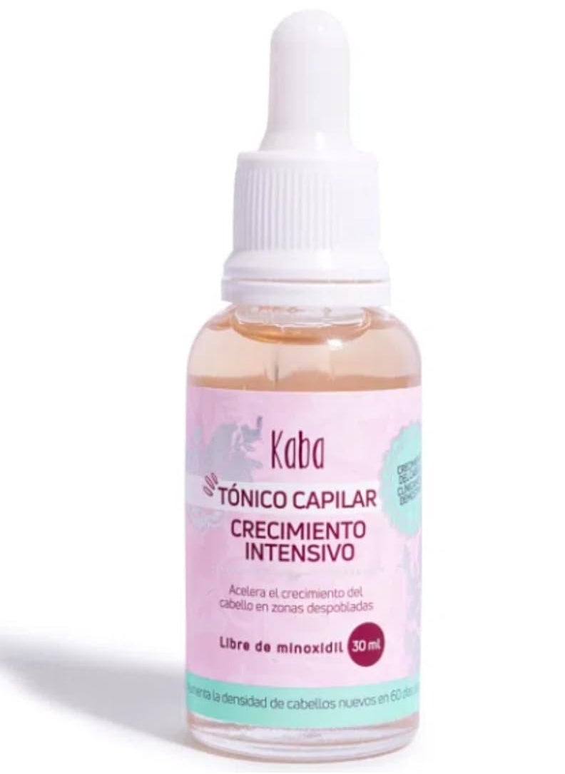 KABA Tónico Capilar Crecimiento Intensivo | Suero Natural para cabello más grueso, sano y fuerte