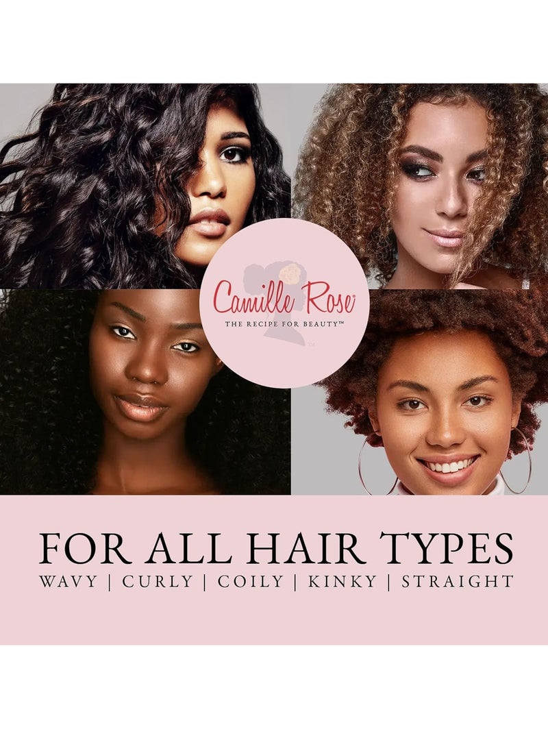 Camille Rose Algae Renew Deep Conditioning Hair Mask with Peppermint, Blue Green Algae & Mango Butter, to Strengthen and Moisturize, for All Hair Types, 8 oz