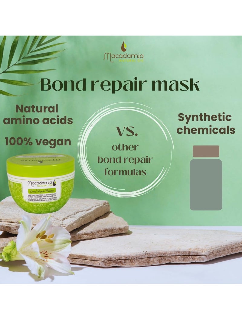 Macadamia Natural Oil Repair Duo hair masks - bond and deep repair