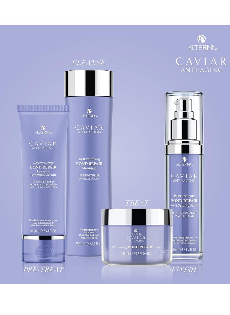 Alterna Alterna Caviar Anti-Aging Restructuring Bond Repair Masque Refill Pod, 5.7 Ounce | Strengthens & Protects Damaged Hair, 5.7 fl. oz.
