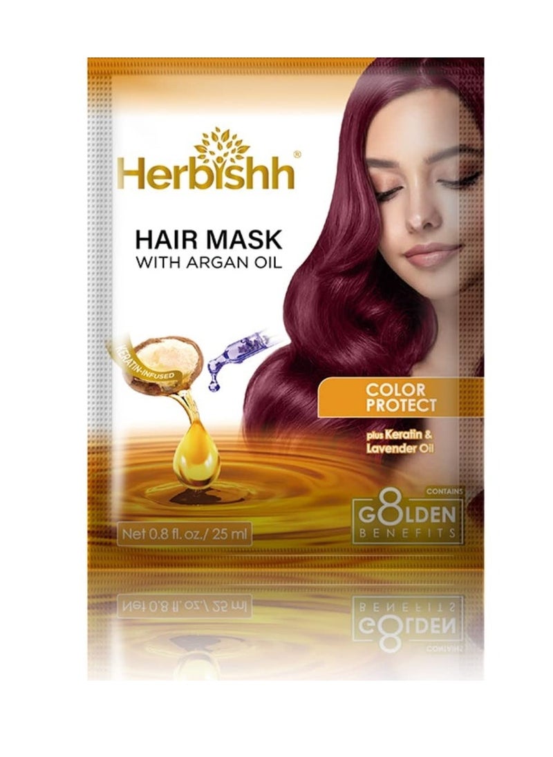 Herbishh Argan Hair Mask-Deep Conditioning & Hydration For Healthier Looking Hair-25gm + Underarm Cream, Dark Spot Corrector Cream