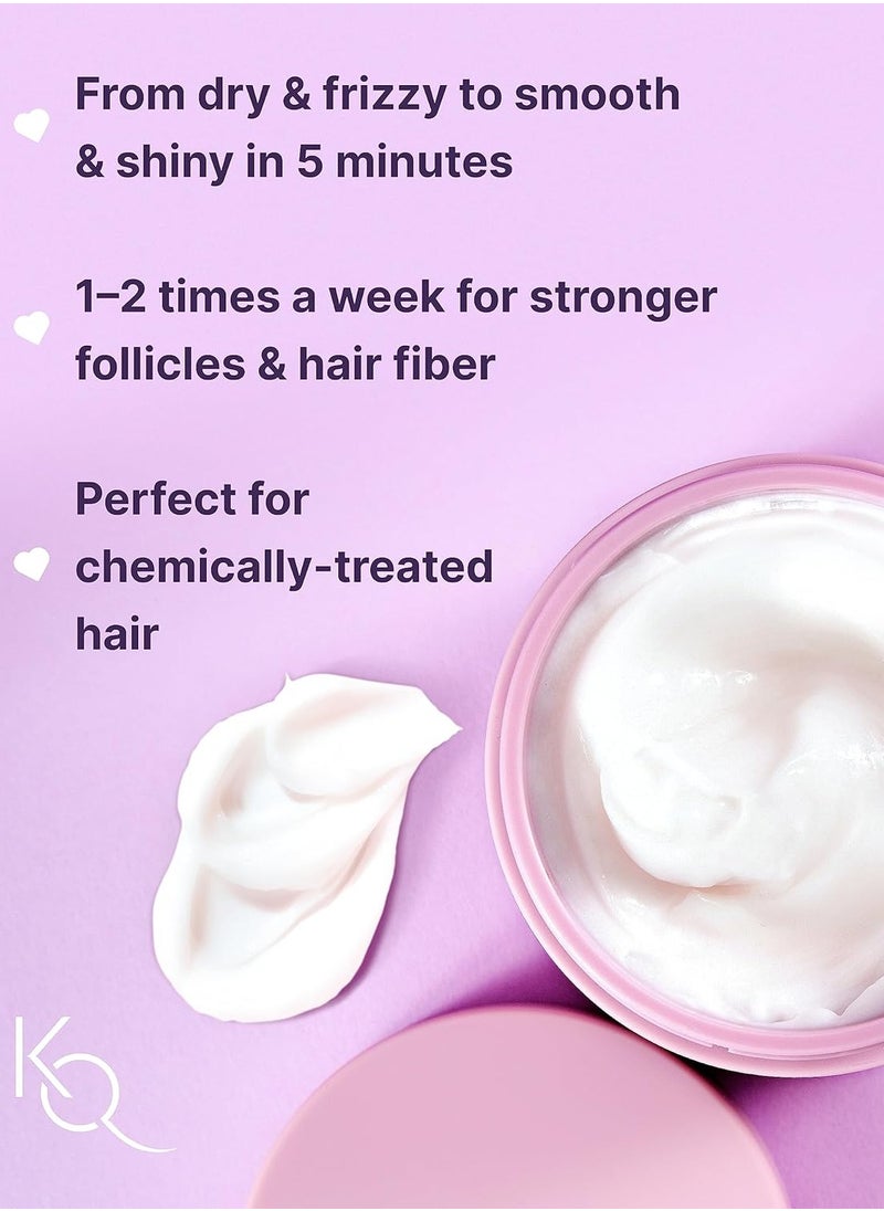 Keranique Deep Hydration Hair Repair Mask and Detangling Brush Bundle