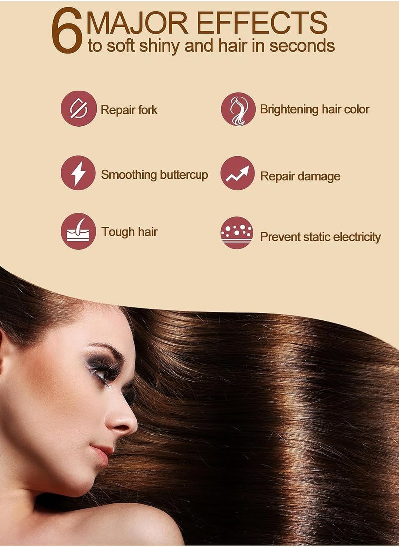 Herbishh Argan Hair Mask-Deep Conditioning & Hydration For Healthier Looking Hair 150 gm + Hair Color Cream for Gray Hair