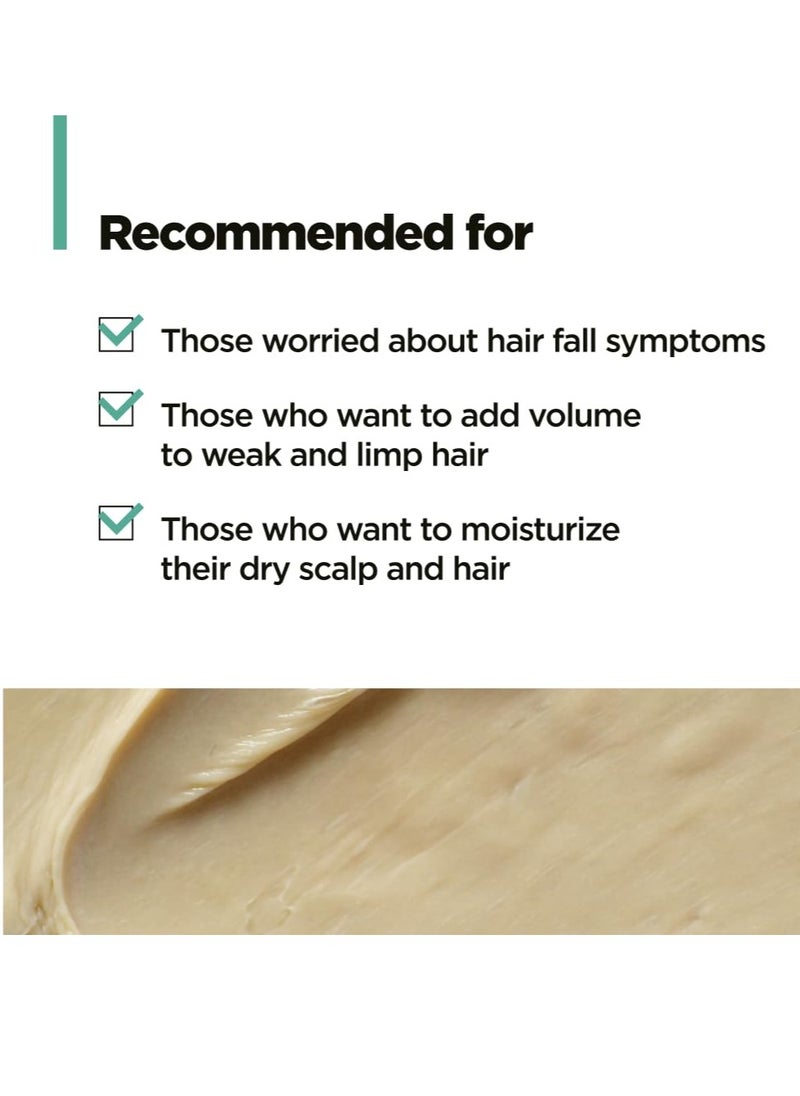 AMOS PROFESSIONAL Green Tea Active Hair & Scalp Pack l Anti-Aging for Fine, Thinning Hair | Moisturizing & Volumizing Hair, 8.4 fl.oz