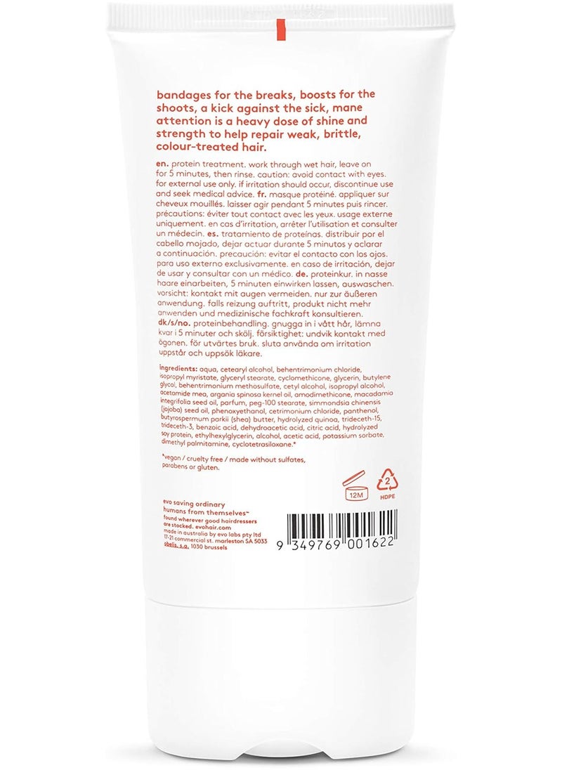 Evo Mane Attention Protein Hair Treatment 150ML,4.7 Ounce