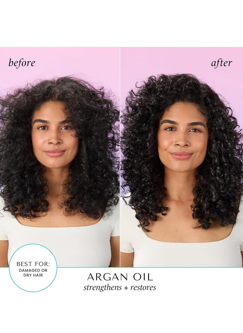 HASK Argan Oil Repairing Deep Conditioner Treatment Pack - 50 Gm | Restores & Smooths Dry, Damaged Hair | Sulfate & Paraben Free, 1 Count