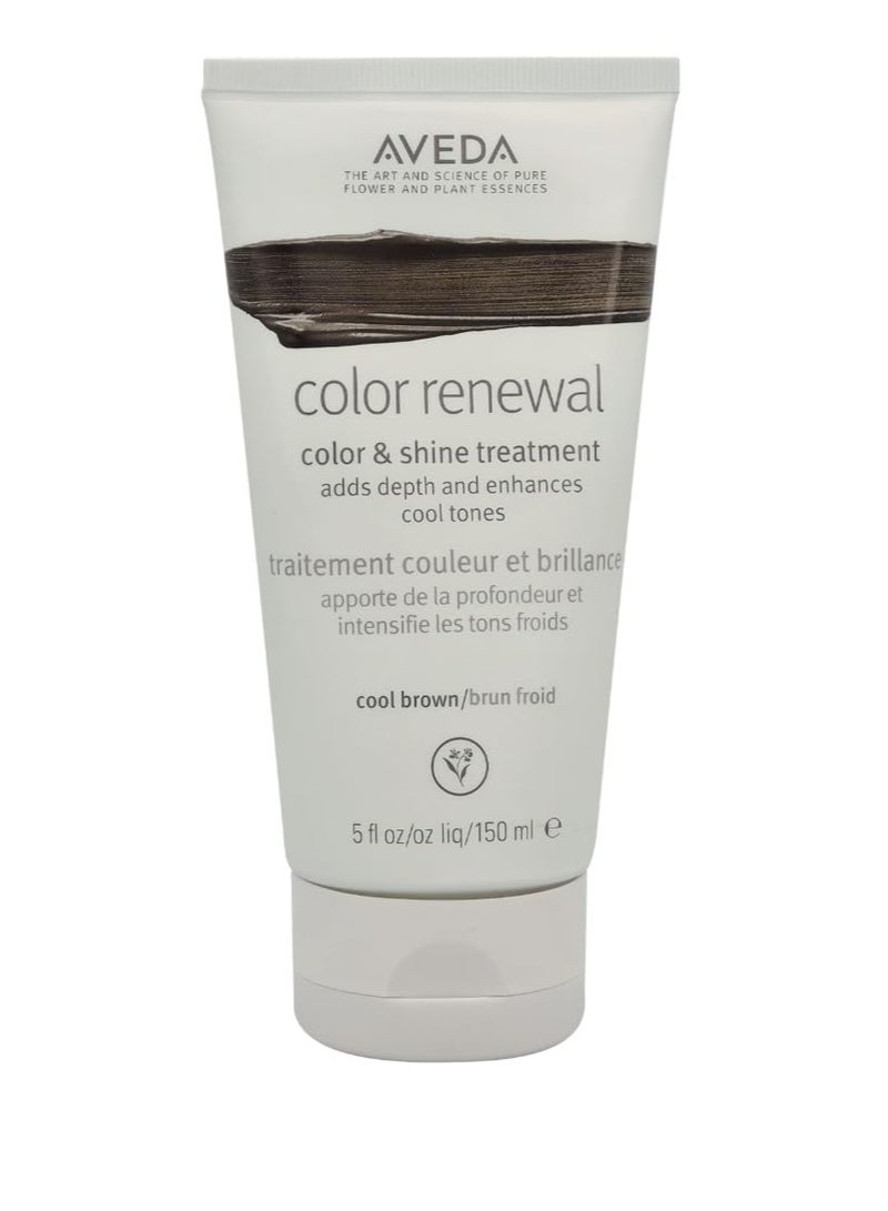 Aveda Color Renewal: Color and Shine Treatment in Cool Brown 5oz / 150ml hair masque