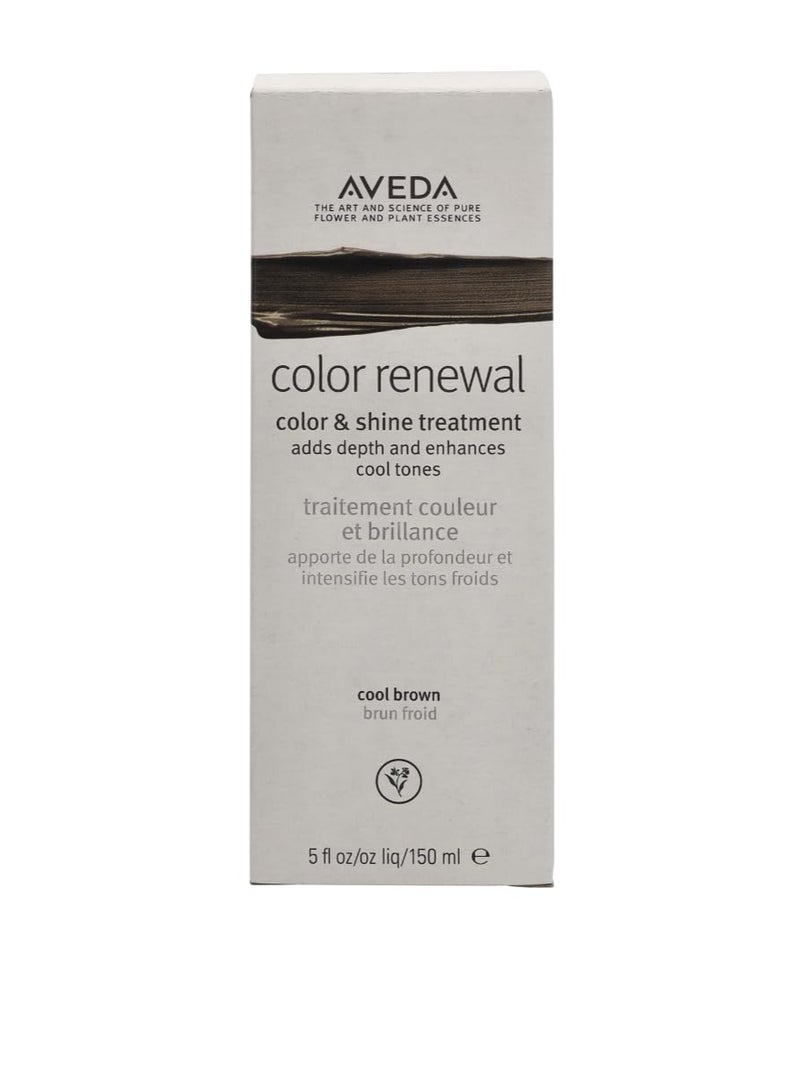 Aveda Color Renewal: Color and Shine Treatment in Cool Brown 5oz / 150ml hair masque