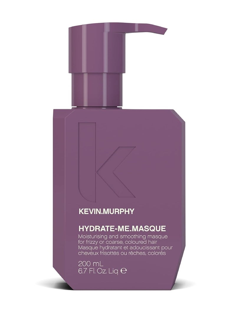 KEVIN.MURPHY HYDRATE-ME.MASQUE - Hair Masque for Damaged Hair - For Normal to Dry Hair - Hair Repair Formula - With Baobab Seed Oil & Rose Hip - Sulphate Free Hair Care - 200 mL / 6.7 fl oz