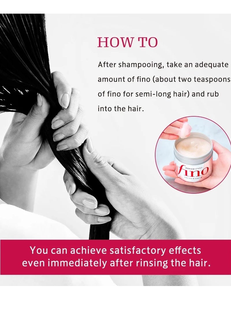 Fino Hair Mask – Deep Repair & Hydration, Nourishing Treatment for Damaged Hair, Enriched with Keratin and Moisturizers