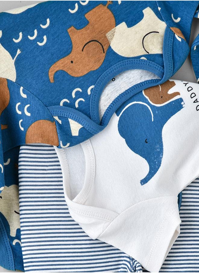 Elephant Love 3-Piece Baby bodysuit Set