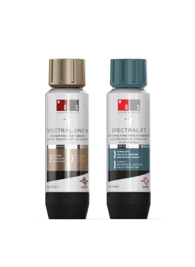 Spectral.Dnc-N & Spectral.F7 Hair Regrowth Serum - Thickening Treatment For Thinning Hair, Hair Growth For Men & Women