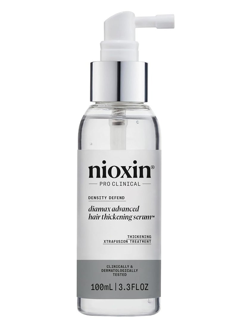 Nioxin Density Defend Diamax Advanced Hair Thickening Serum With Caffeine, Niacinamide & Panthenol For Thicker, Fuller-Looking Hair 3.38 Fl oz